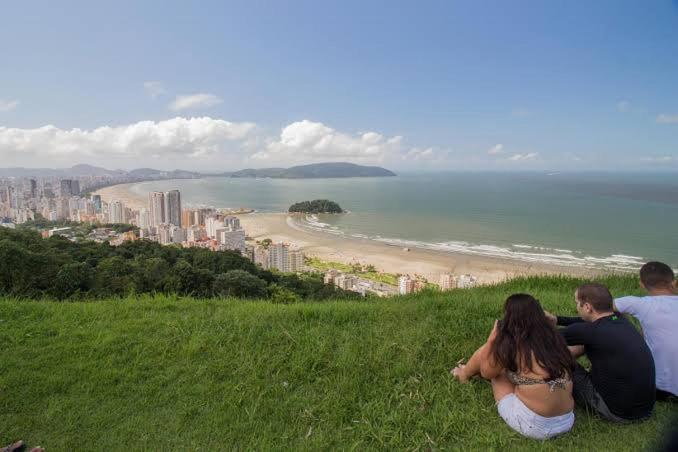 Apartamento Top Com Vista Incrivel São Vicente Exterior foto